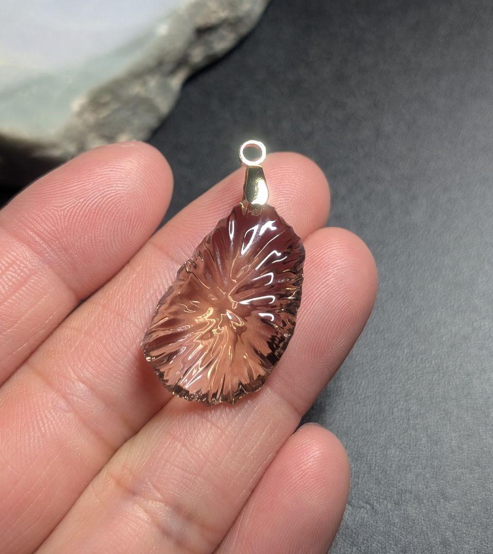 高品質個性的潤艶アメトリンペンダントトップ