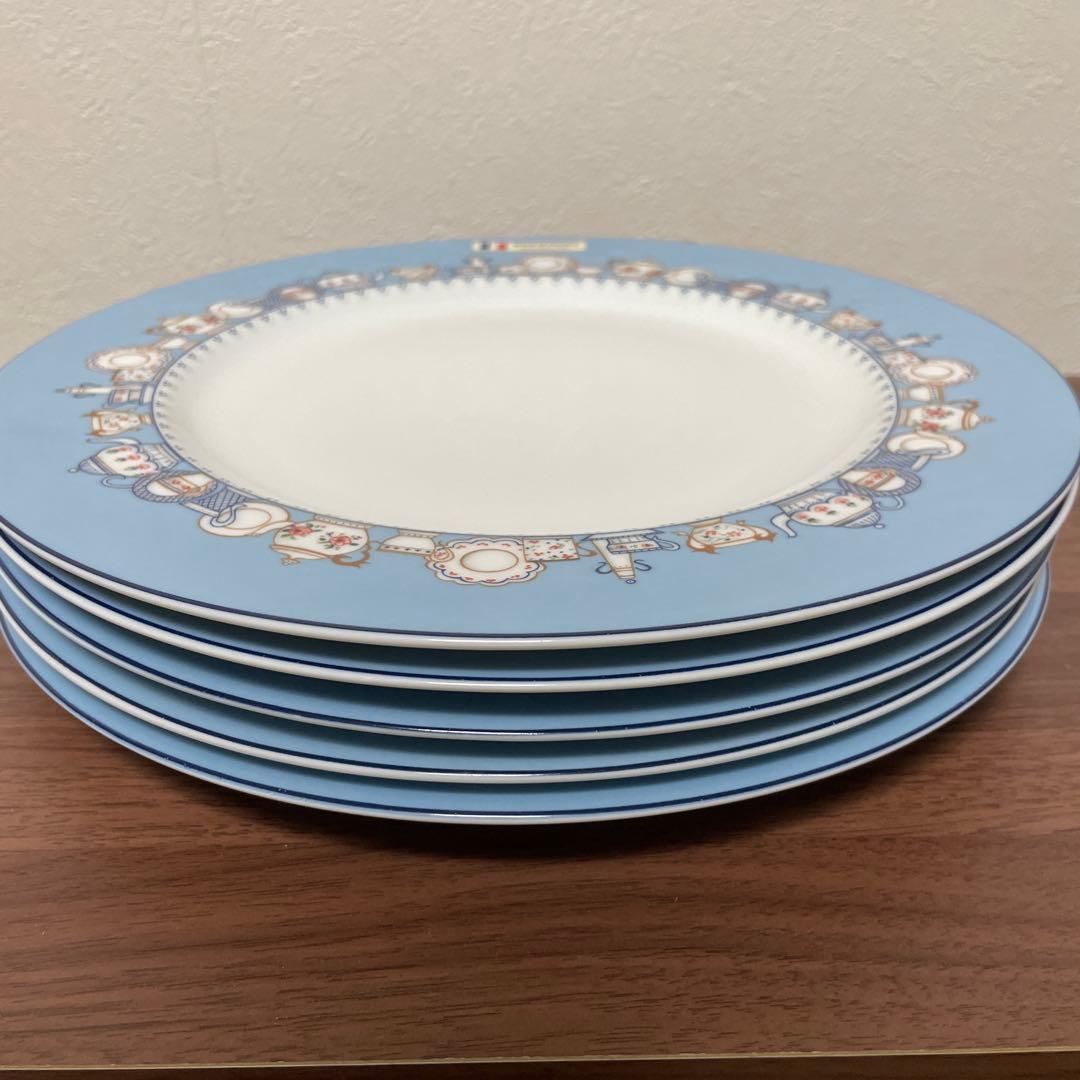 リモージュ　アリス　Alice APLICO アピリコ社　プレート　大皿　5枚