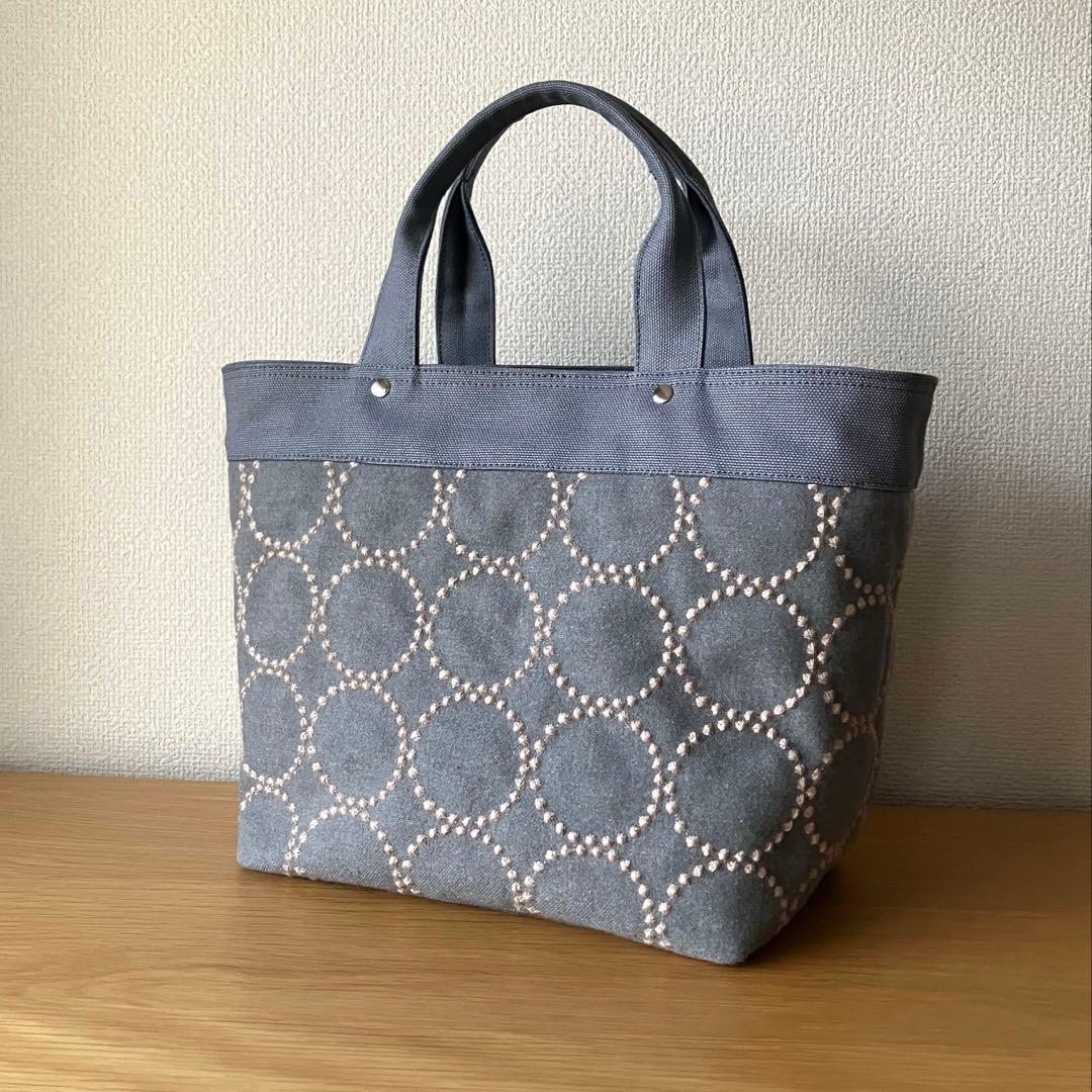 トートバッグ dopタンバリン グレー