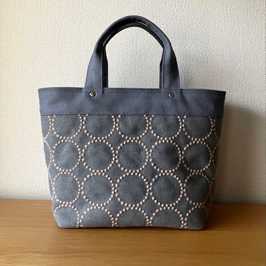 トートバッグ dopタンバリン グレー