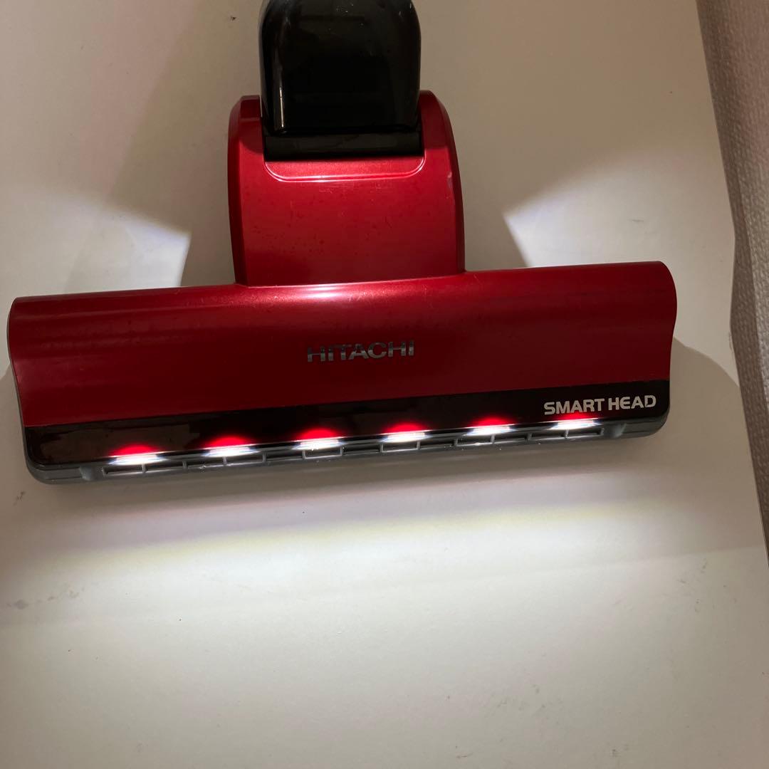 ⭐日立　サイクロン掃除機 D-DP15 ヘッド　回転ブラシ　赤　レッド