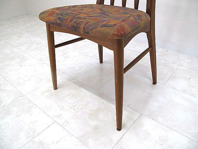 北欧ヴィンテージ ニールスコフォード「エヴァ」 チーク材チェア　ダイニングチェア