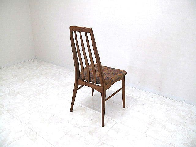 北欧ヴィンテージ ニールスコフォード「エヴァ」 チーク材チェア　ダイニングチェア