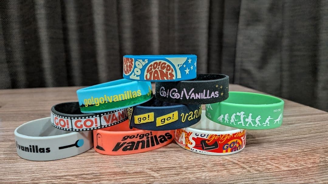 go!go!vanillas ラバーバンド セット バラ売り可