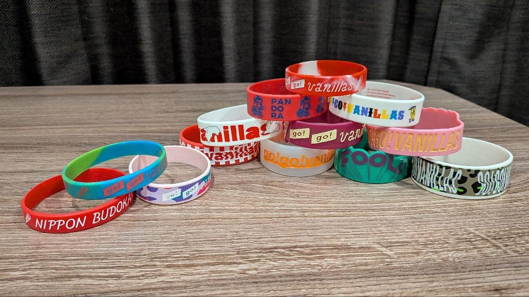 go!go!vanillas ラバーバンド セット バラ売り可