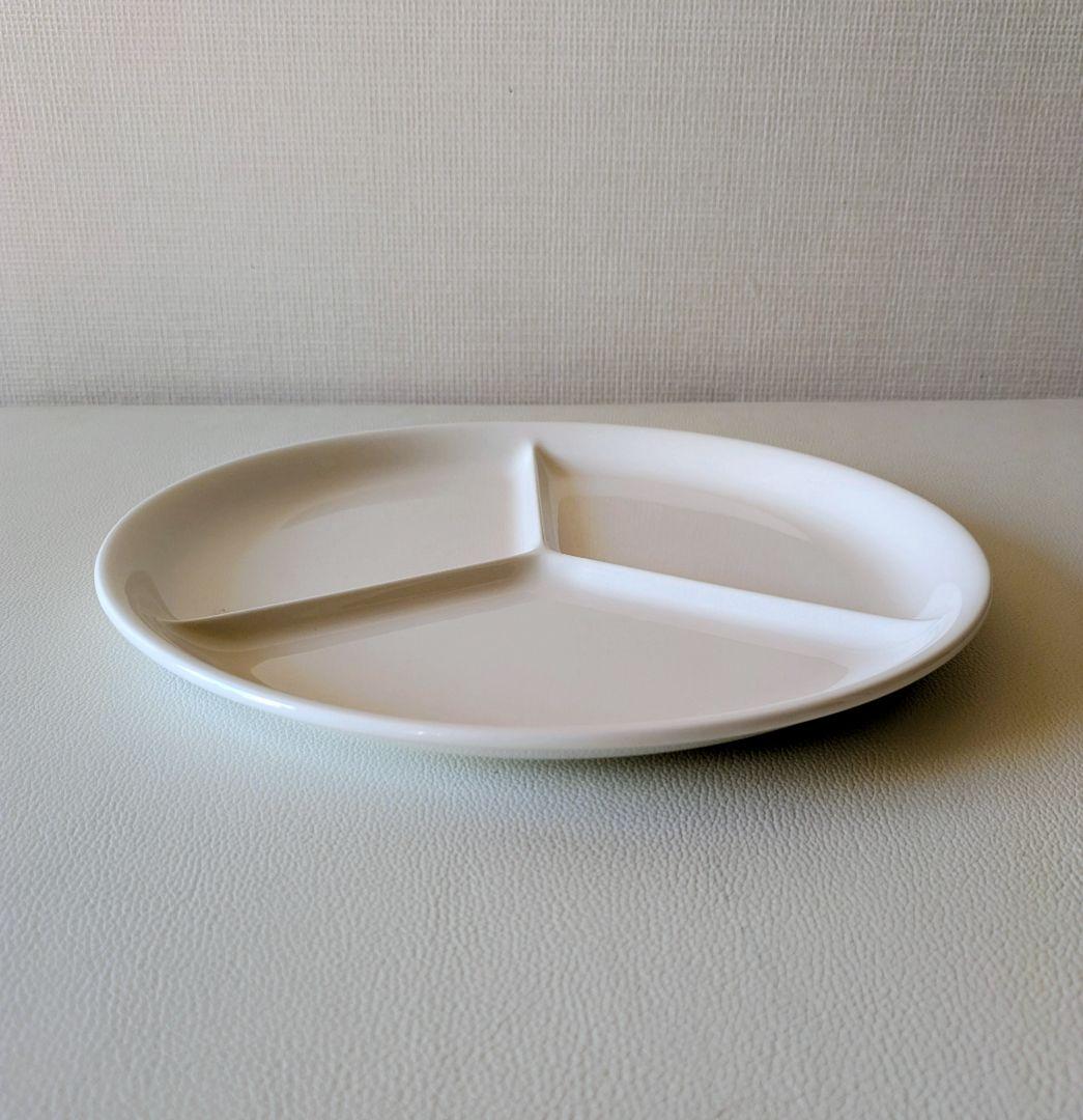 【ほぼ未使用・日本製】Amway × NIKKO 仕切り皿 25cm 5枚セット