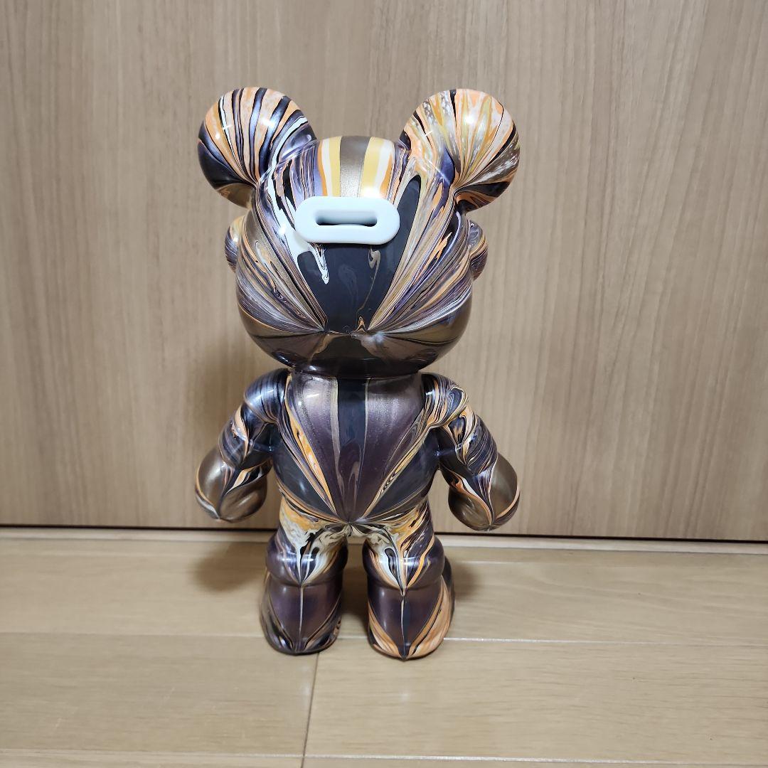 鳳凰がオシャレな垂らしアート、流体アートフィギュア 一点物！