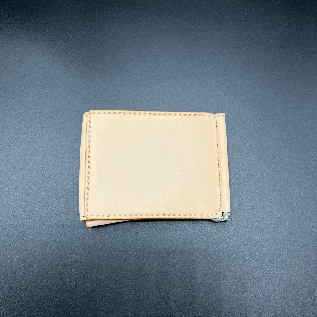 レザー　マネークリップ　札バサミ