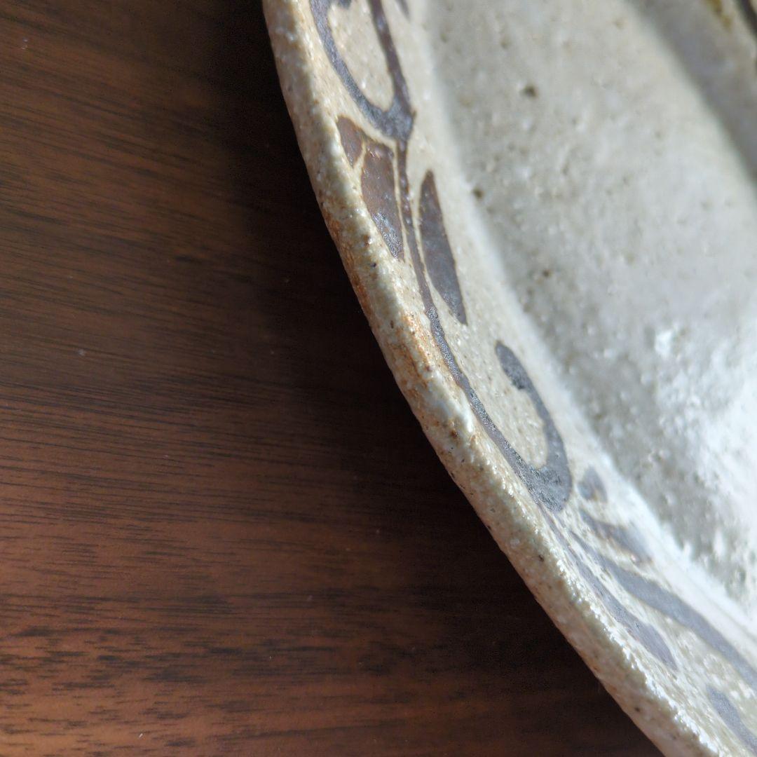 西川真衣さん　鉄絵　オーバル皿＆深皿 ３セット