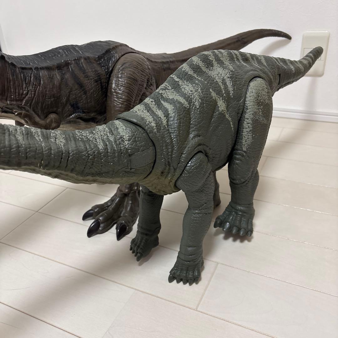 マテル 恐竜スーパービッグ サイズフィギア2体セット