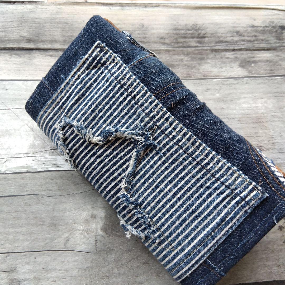 デニムリメイク長財布