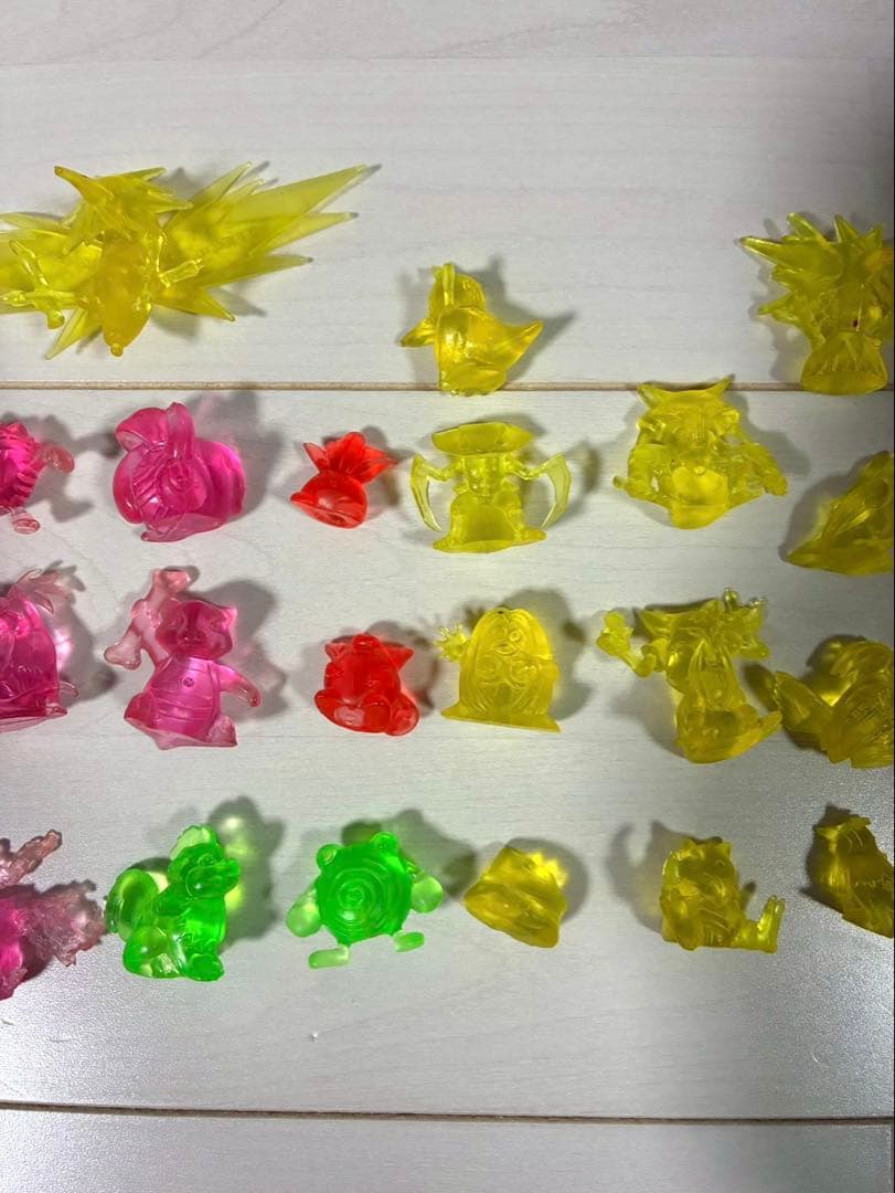 【レア】ポケモン　クリアフィギュア 全37体　当時品