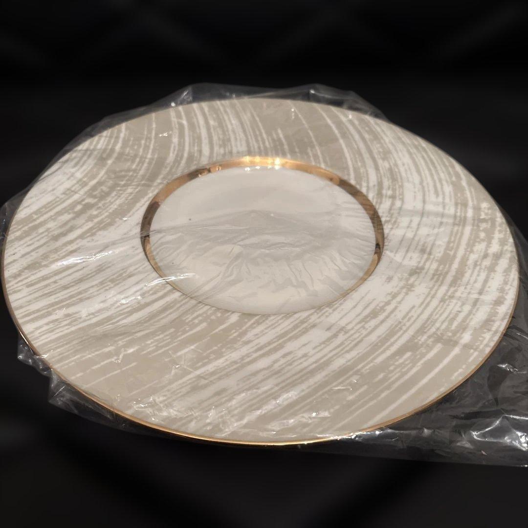 NARUMIナルミストライプ模様 プレート 約27.5cm５枚セット未使用