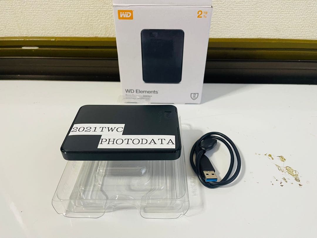 WD Elements 2TB ポータブルストレージ