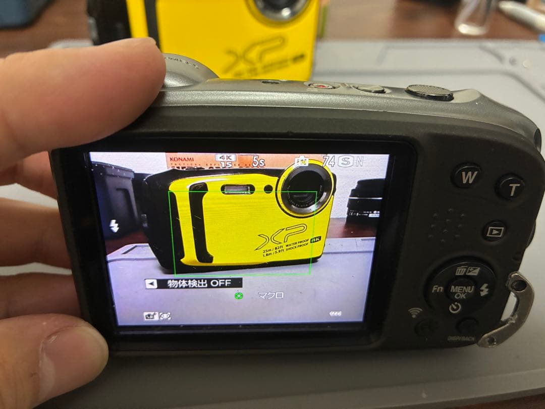 FUJIFILM XP140 黄色グレー2台 防水コンパクトデジタルカメラ