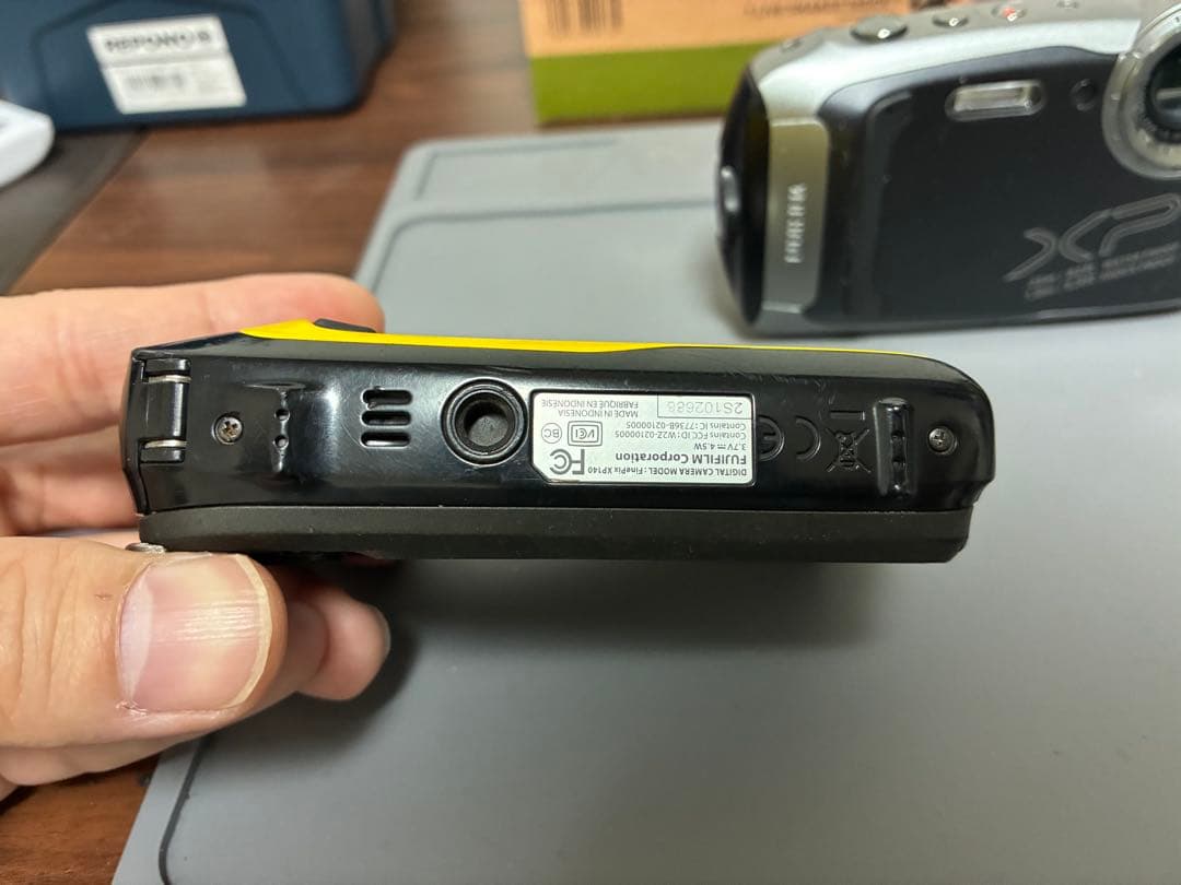 FUJIFILM XP140 黄色グレー2台 防水コンパクトデジタルカメラ