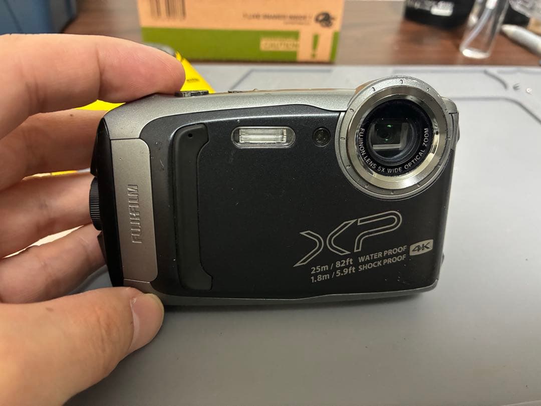 FUJIFILM XP140 黄色グレー2台 防水コンパクトデジタルカメラ