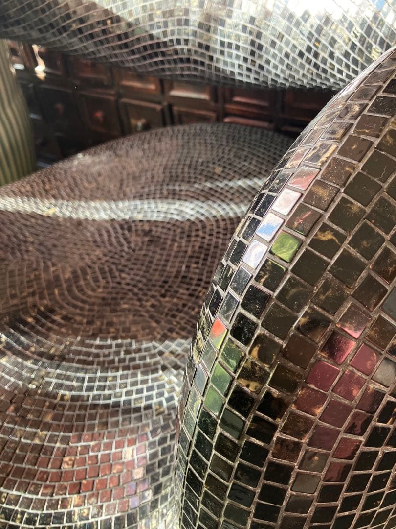 CRAFACTOR クラファクター 稀少！チェア ハンドメイド モザイク