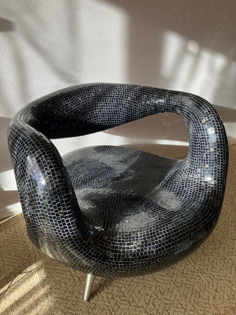 CRAFACTOR クラファクター 稀少！チェア ハンドメイド モザイク