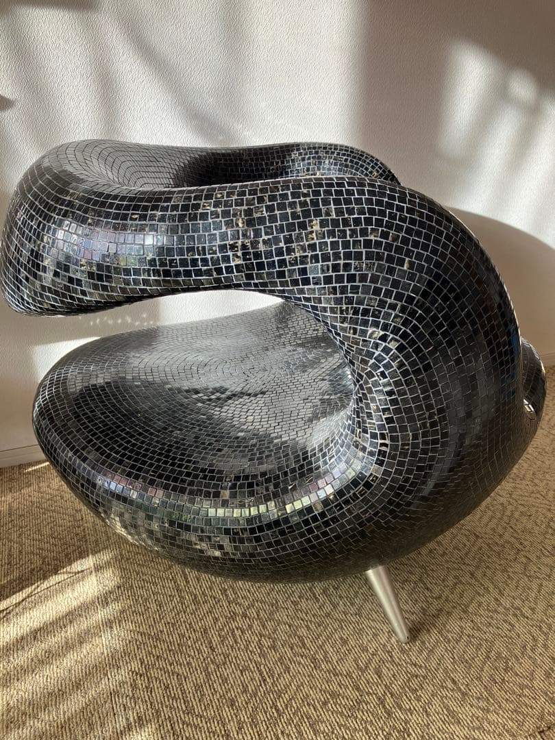 CRAFACTOR クラファクター 稀少！チェア ハンドメイド モザイク