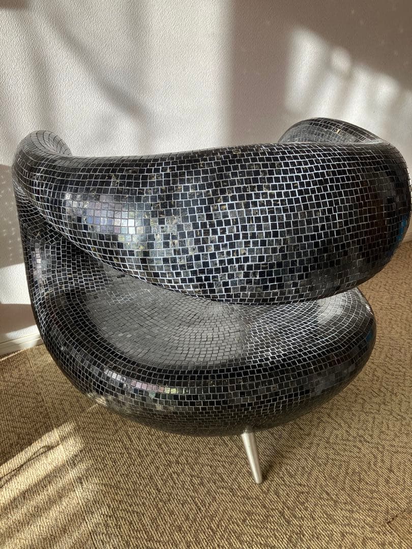 CRAFACTOR クラファクター 稀少！チェア ハンドメイド モザイク