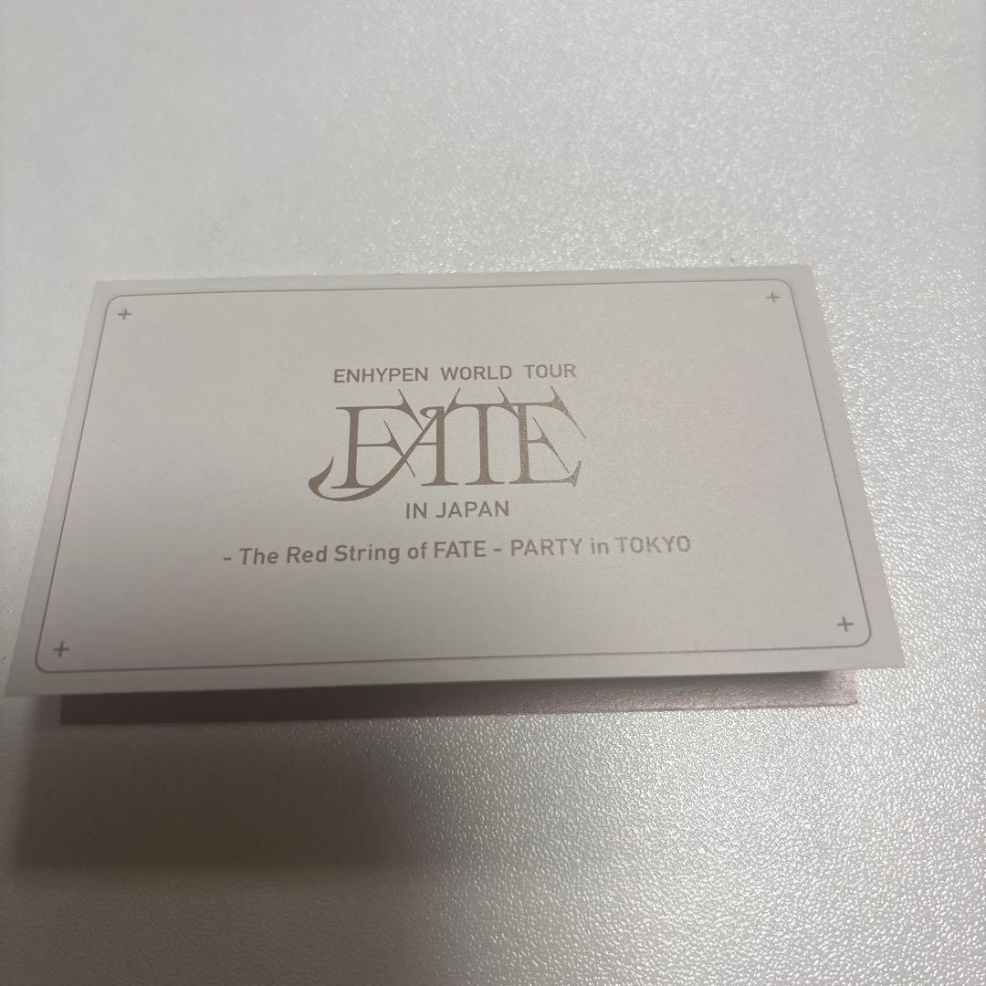 ENHYPEN ニキ FATE 東京ドーム公演 パーティー トレカ
