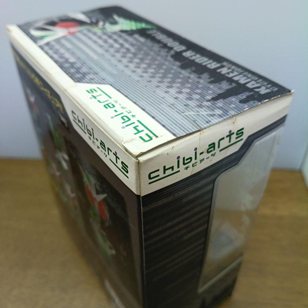 【新品未開封・バンダイ】 チビアーツ　仮面ライダーダブル　サイクロンジョーカー