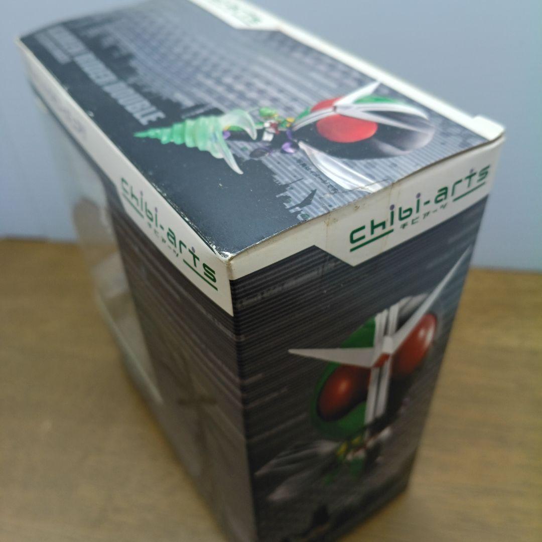 【新品未開封・バンダイ】 チビアーツ　仮面ライダーダブル　サイクロンジョーカー