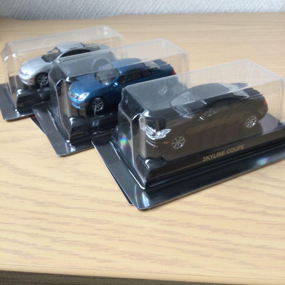 京商 KYOSHO 1/64日産スカイラインミニカーコレクション10車種30種類