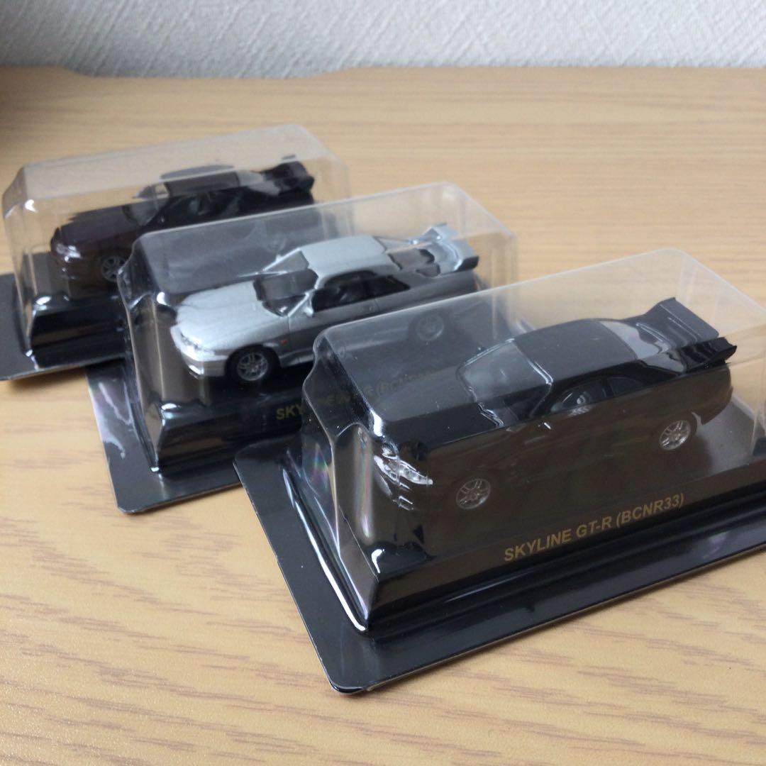 京商 KYOSHO 1/64日産スカイラインミニカーコレクション10車種30種類