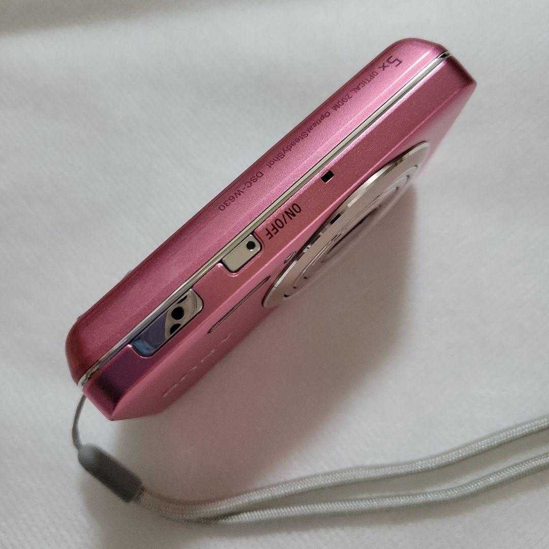 SONY Cyber-shot 16.1メガピクセル ピンク DSC-W630