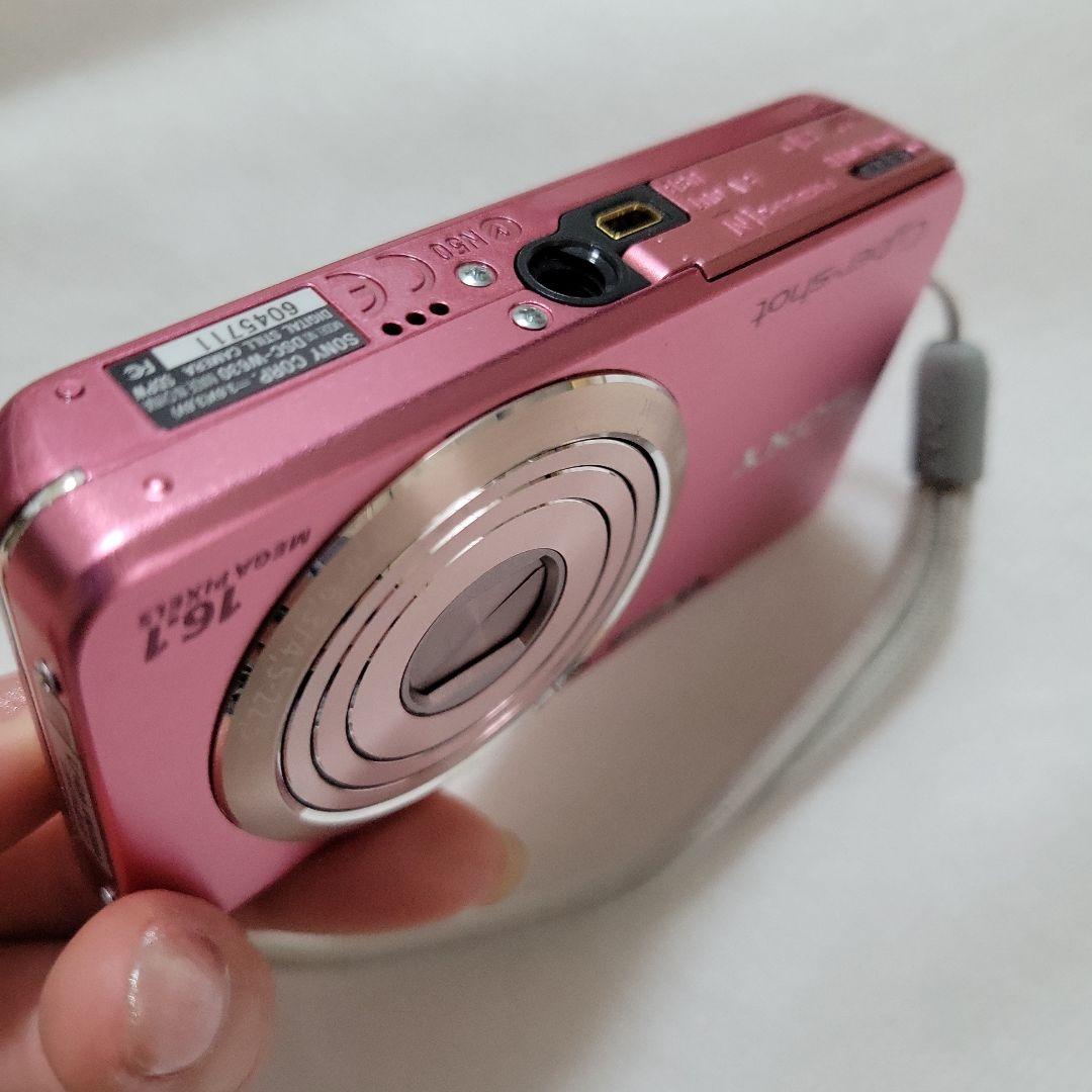 SONY Cyber-shot 16.1メガピクセル ピンク DSC-W630