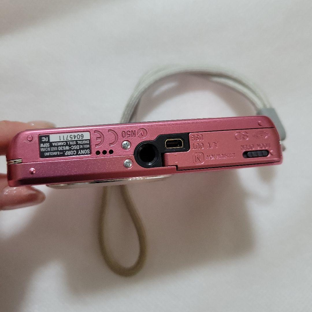 SONY Cyber-shot 16.1メガピクセル ピンク DSC-W630
