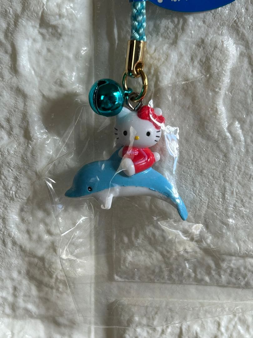 ご当地キティ 【水族館限定】 3点セット ペア根付 日焼けキティ 未開封品