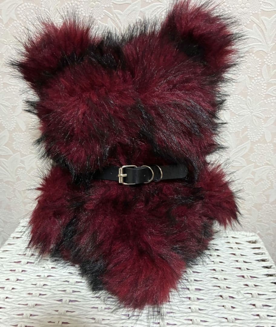 Maymei ♡霉霉 反逆ぬいぐるみシリーズ 400％ 赤くま　バッグリュック★