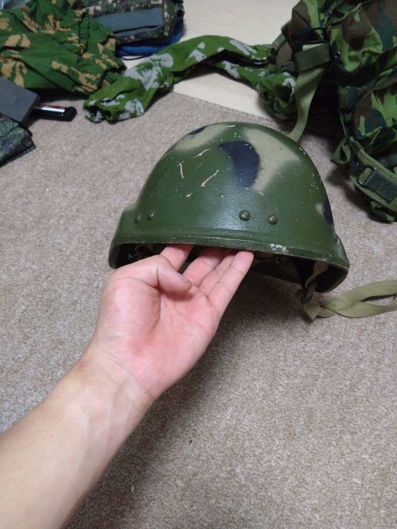 ロシア軍 6b7ヘルメット　南オセチア紛争