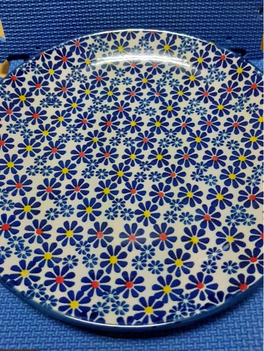 ポーリッシュポタリー プレート2枚セット