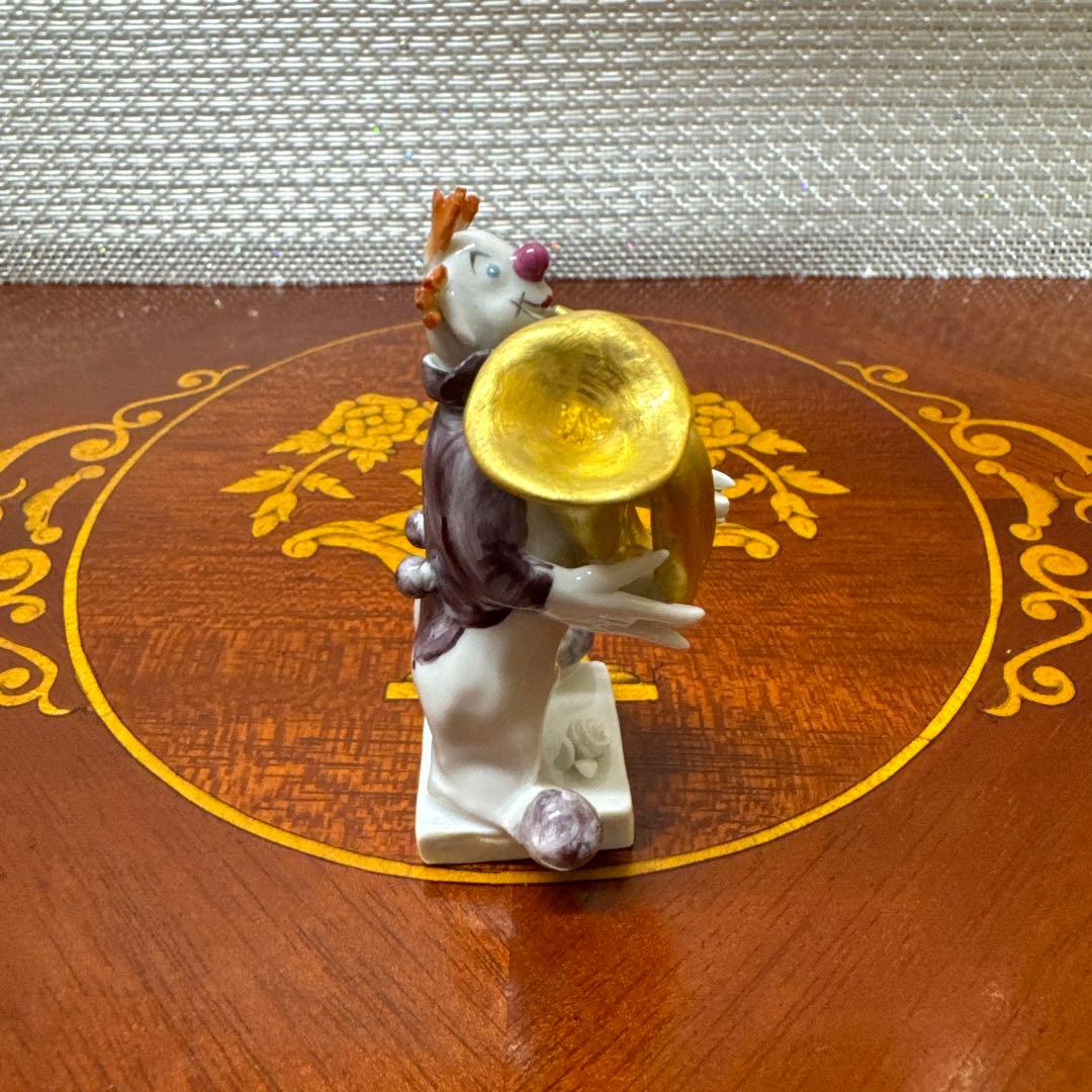 ★マイセン★ミュージッククラウン★【 チューバ 】★7 ㎝★新品未使用★一級品★