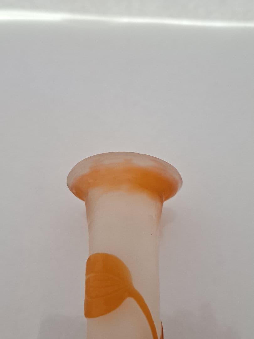 エミール・ガレ　クレマチス柄花瓶