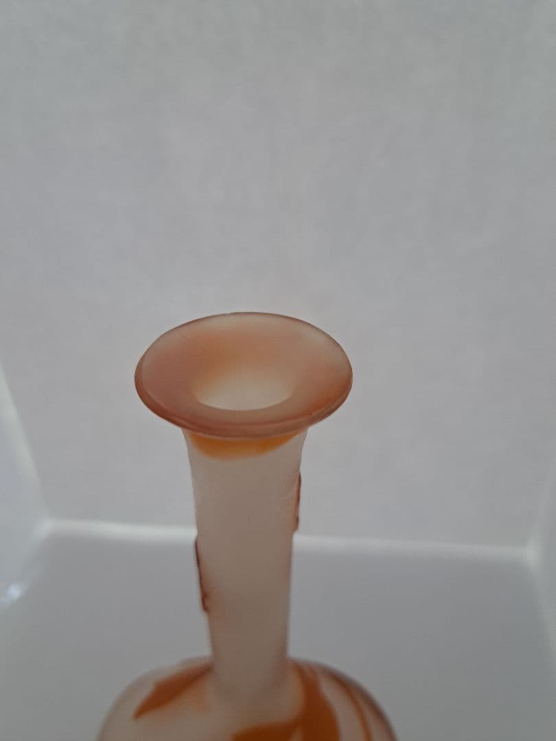 エミール・ガレ　クレマチス柄花瓶