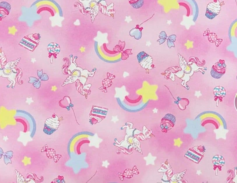 入園入学3点セット　ゆめかわユニコーン3点セット♡女の子