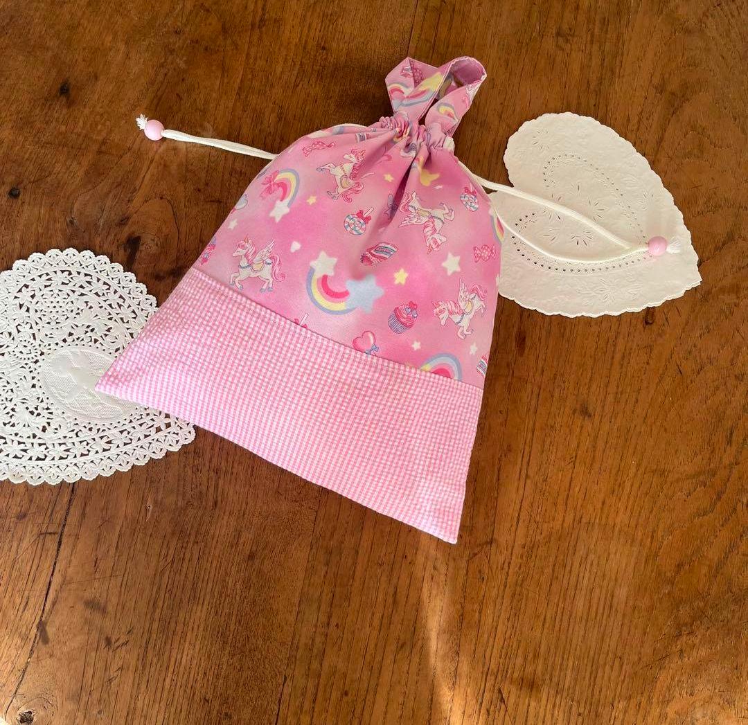 入園入学3点セット　ゆめかわユニコーン3点セット♡女の子