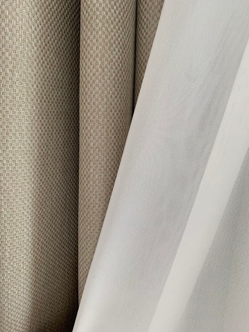 大塚家具　川島織物　オーダーカーテン レースカーテン　セット