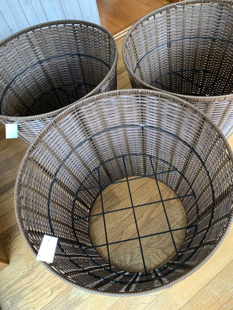 バスケット丸　新品未使用 カワジュン　 RVビターベースF60H50濃茶