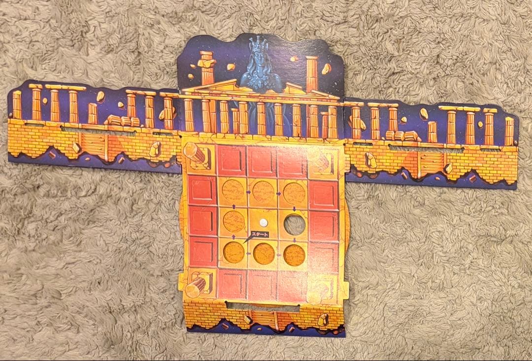 聖闘士星矢 バンダイ 教皇伝説12宮殿の闘いゲーム 完品 80年代 当時物