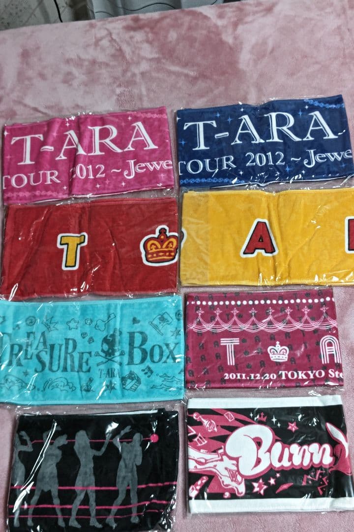 T-ARA　JAPAN　TOUR　マフラータオル　コンプリート