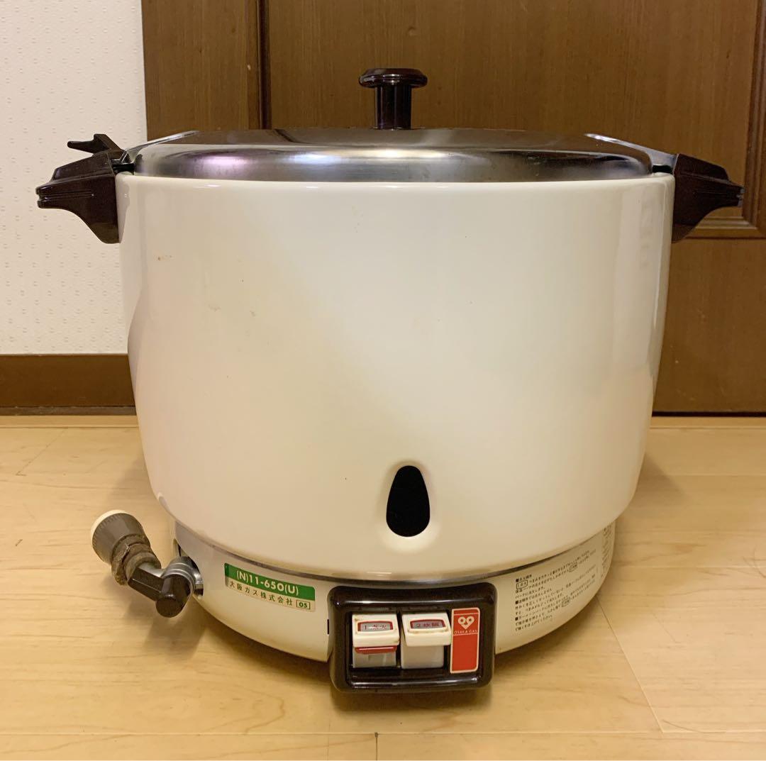 値下げ！【美品】大阪ガス ガス炊飯器（都市ガス用）パッパ N11-650 3L
