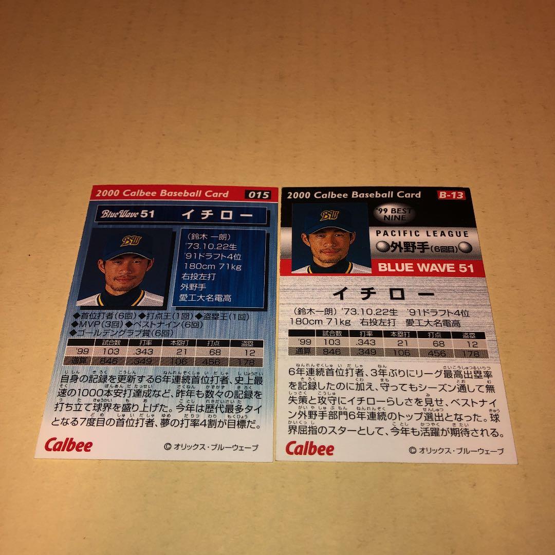 プロ野球チップスカード2000年 イチロー　オリックス