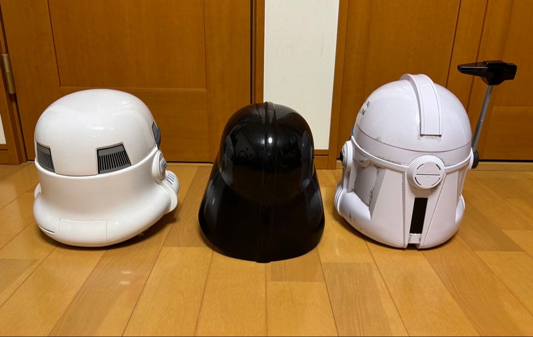 ストームトルーパー、レックス、ベイダー 3種のヘルメット、マスク