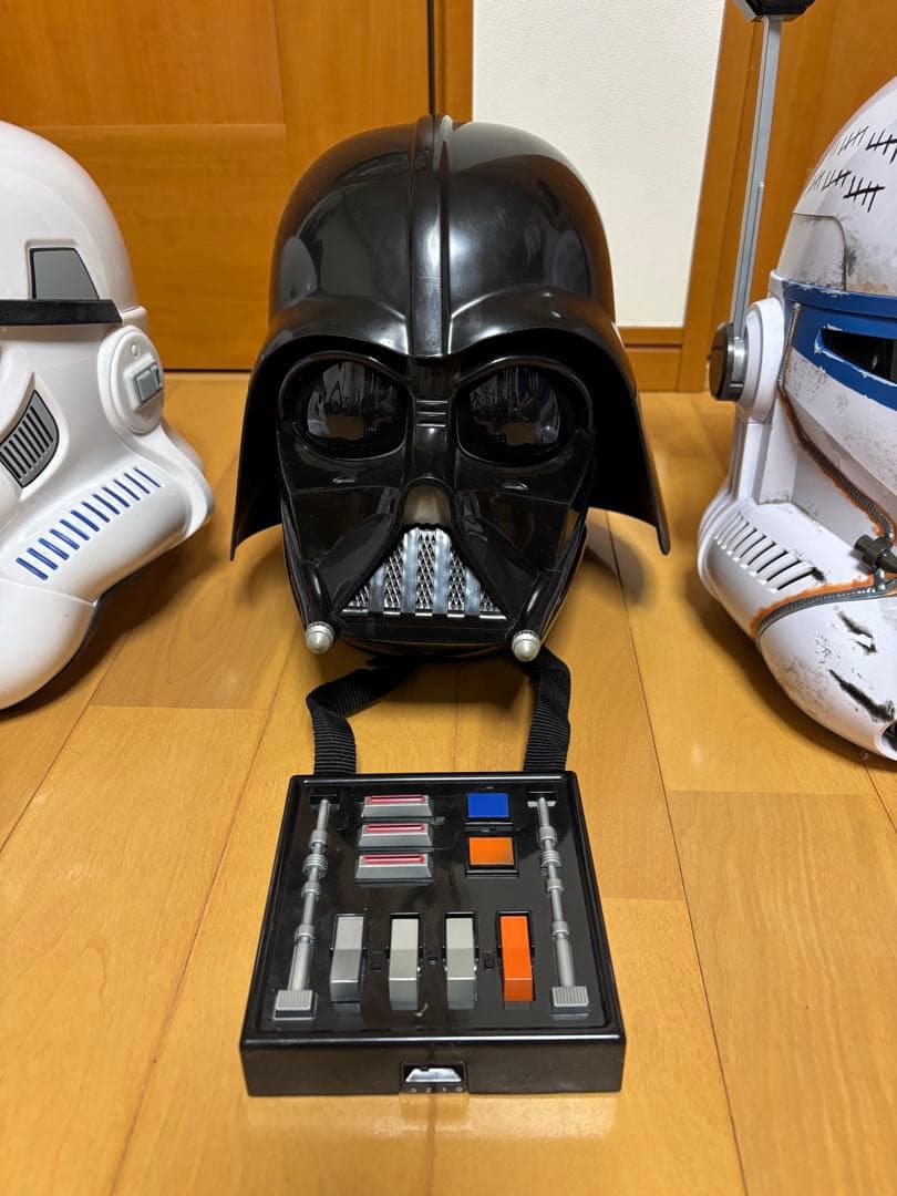 ストームトルーパー、レックス、ベイダー 3種のヘルメット、マスク